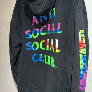 Undefeated IIII Anti Social Club Sweatshirt men’s XL black